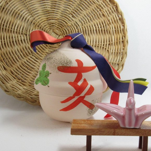 Ceramic Collectible Japanese Bell, good luck charm - Picture 4 of 8